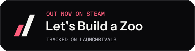 Dark launch badge for Let's Build a Zoo