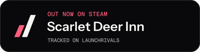 Dark launch badge for Scarlet Deer Inn