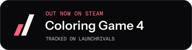 Dark launch badge for Coloring Game 4
