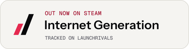 Light launch badge for Internet Generation
