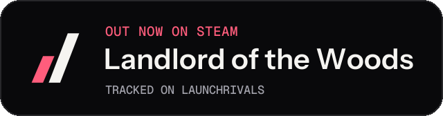 Dark launch badge for Landlord of the Woods