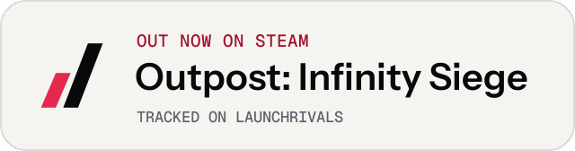 Light launch badge for Outpost: Infinity Siege