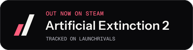 Dark launch badge for Artificial Extinction 2