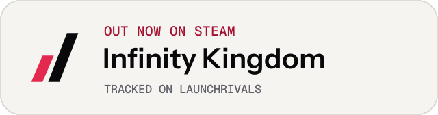 Light launch badge for Infinity Kingdom