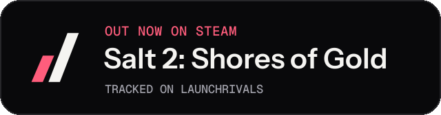Dark launch badge for Salt 2: Shores of Gold