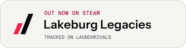 Light launch badge for Lakeburg Legacies