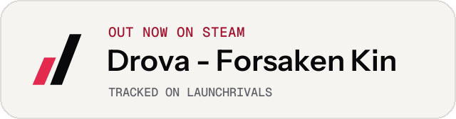 Light launch badge for Drova - Forsaken Kin