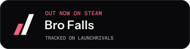 Dark launch badge for Bro Falls