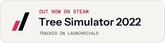 Light launch badge for Tree Simulator 2022