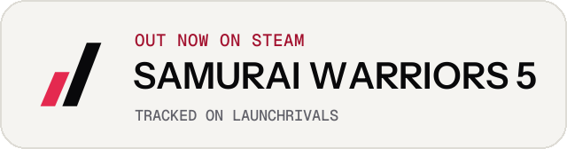 Light launch badge for SAMURAI WARRIORS 5