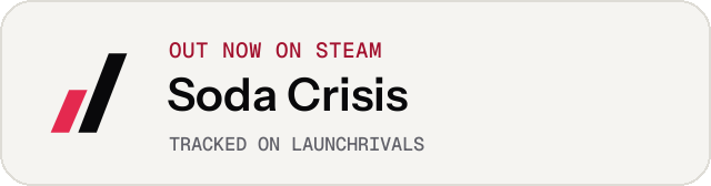 Light launch badge for Soda Crisis