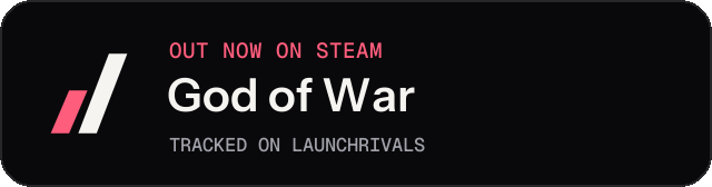 Dark launch badge for God of War
