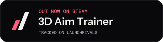 Dark launch badge for 3D Aim Trainer