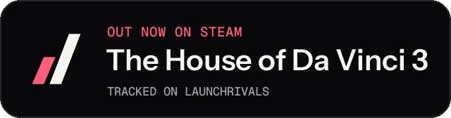Dark launch badge for The House of Da Vinci 3