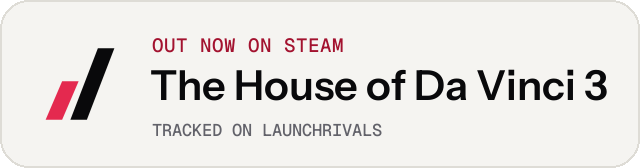 Light launch badge for The House of Da Vinci 3