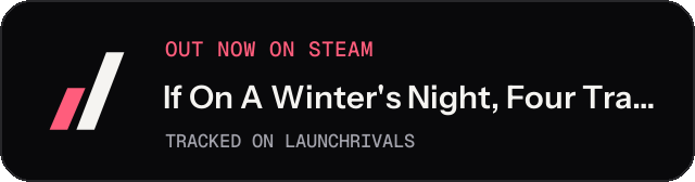 Dark launch badge for If On A Winter's Night, Four Travelers