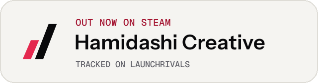 Light launch badge for Hamidashi Creative