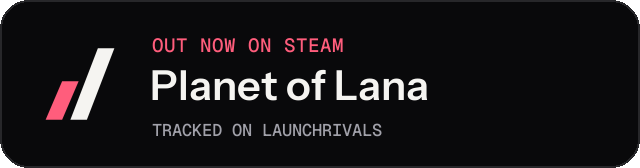 Dark launch badge for Planet of Lana