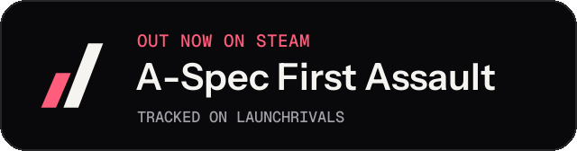 Dark launch badge for A-Spec First Assault