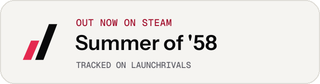 Light launch badge for Summer of '58