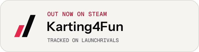 Light launch badge for Karting4Fun