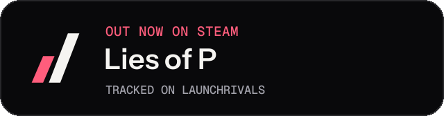 Dark launch badge for Lies of P