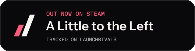 Dark launch badge for A Little to the Left