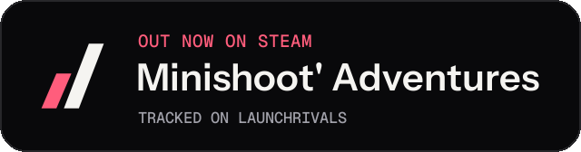 Dark launch badge for Minishoot' Adventures