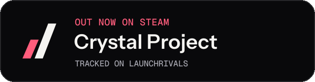 Dark launch badge for Crystal Project