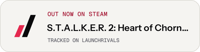 Light launch badge for S.T.A.L.K.E.R. 2: Heart of Chornobyl