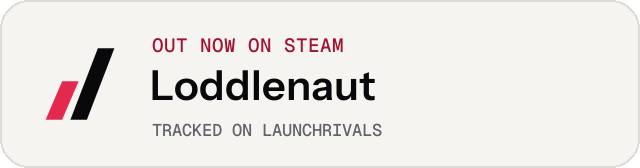 Light launch badge for Loddlenaut