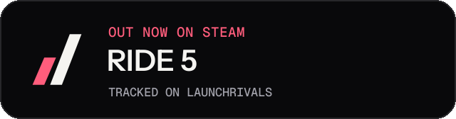 Dark launch badge for RIDE 5