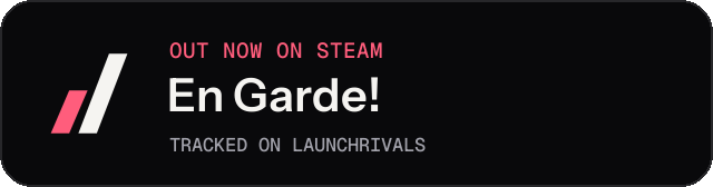 Dark launch badge for En Garde!