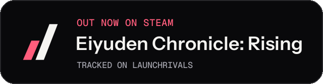 Dark launch badge for Eiyuden Chronicle: Rising