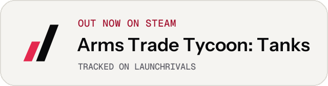 Light launch badge for Arms Trade Tycoon: Tanks