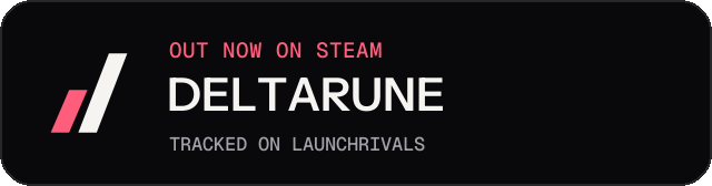 Dark launch badge for DELTARUNE