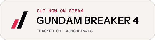 Light launch badge for GUNDAM BREAKER 4