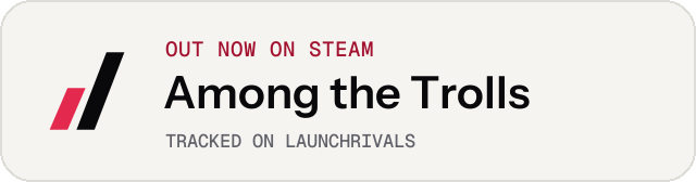 Light launch badge for Among the Trolls