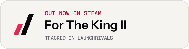 Light launch badge for For The King II