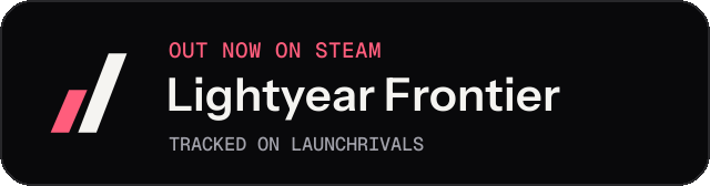 Dark launch badge for Lightyear Frontier