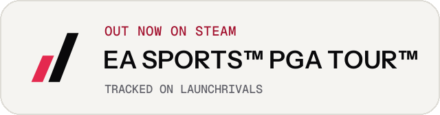 Light launch badge for EA SPORTS™ PGA TOUR™