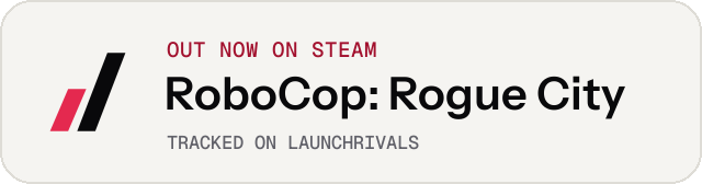 Light launch badge for RoboCop: Rogue City