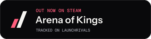 Dark launch badge for Arena of Kings