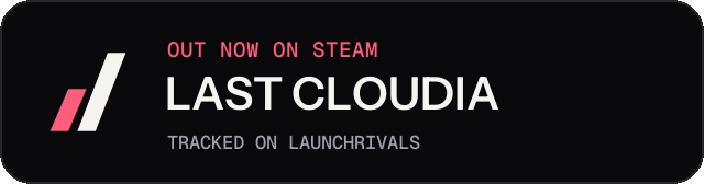 Dark launch badge for LAST CLOUDIA
