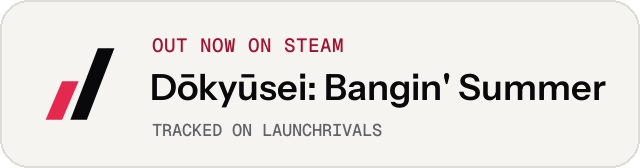 Light launch badge for Dōkyūsei: Bangin' Summer