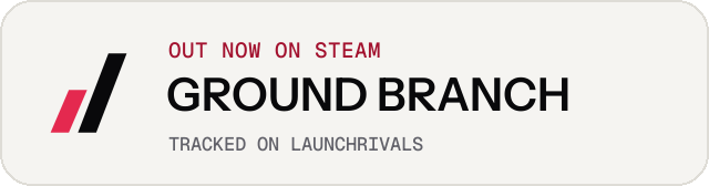 Light launch badge for GROUND BRANCH