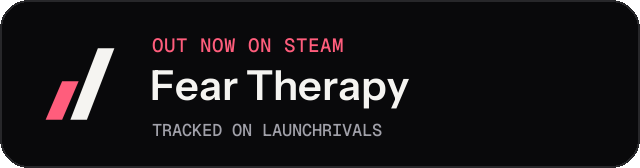 Dark launch badge for Fear Therapy