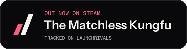Dark launch badge for The Matchless Kungfu
