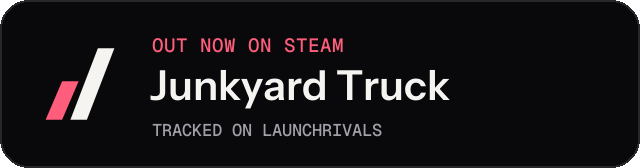 Dark launch badge for Junkyard Truck