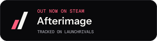 Dark launch badge for Afterimage